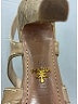Prada 100% Leather Gold Tan Heels Size EU 39 1/2 - photo 6
