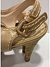 Prada 100% Leather Gold Tan Heels Size EU 39 1/2 - photo 5