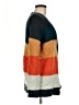 Volcom Color Block Orange Cardigan Size 8 - photo 4