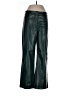 Avec Les Filles 100% Polyurethane Green Casual Pants Size L - photo 1