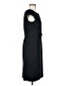 Talbots Solid Black Casual Dress Size 4 - photo 4