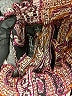 Essentials 100% Polyester Paisley Black Sleeveless Blouse Size L - photo 7