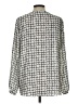 Apt. 9 100% Polyester Silver Long Sleeve Blouse Size L - photo 2