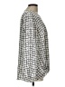Apt. 9 100% Polyester Silver Long Sleeve Blouse Size L - photo 4