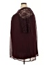 AUW 100% Polyester Burgundy Short Sleeve Blouse Size 3X - photo 5