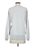 Brochu Walker Silver Silk Pullover Sweater Size S - photo 2