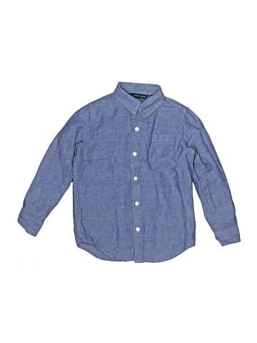 Janie and Jack Long Sleeve Button-Down Shirt (view 1)
