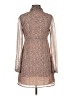 BCBGeneration 100% Polyester Animal Print Brown Casual Dress Size XS - photo 2