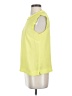 J.Crew 100% Polyester Yellow Sleeveless Blouse Size 4 - photo 5