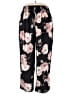Unbranded 100% Polyester Floral Black Casual Pants Size XXXXL - photo 1