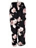 Unbranded 100% Polyester Floral Black Casual Pants Size XXXXL - photo 2