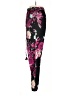 Unbranded Floral Black Casual Pants Size M - photo 5