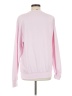 Comfrt Solid Pink Sweatshirt Size M - photo 2