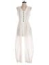 Unbranded Solid White Jumpsuit Size S - photo 1