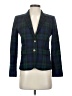 J.Crew 100% Wool Plaid Teal Wool Blazer Size 2 - photo 1