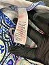 Talbots Outlet Print Blue Cocktail Dress Size 14 - photo 7
