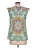 Wallis Green Sleeveless Blouse Size 10 - photo 2
