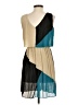 Aryn K. 100% Polyester Color Block Teal Cocktail Dress Size XS - photo 2