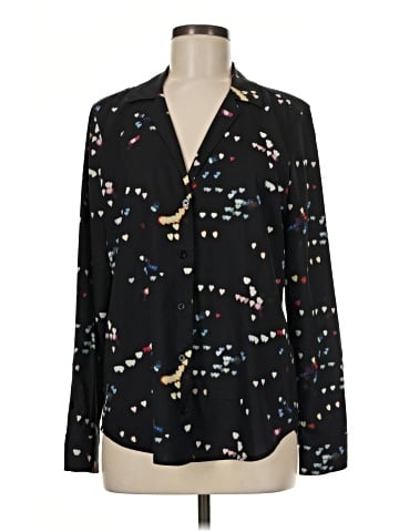 Equipment Long Sleeve Blouse (view 1)
