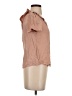 Andree by UNIT Pink Short Sleeve Blouse Size S - photo 4
