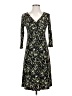 Elementz Print Black Casual Dress Size S (petite) - photo 1