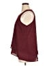Apt. 9 100% Polyester Burgundy Sleeveless Blouse Size XL - photo 5