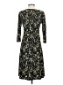 Elementz Print Black Casual Dress Size S (petite) - photo 2