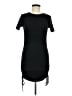 Zara Solid Black Casual Dress Size M - photo 1