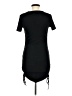 Zara Solid Black Casual Dress Size M - photo 2