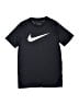 Nike 100% Polyester Black Active T-Shirt Size S (kids) - photo 1