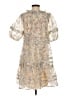 Current Air Paisley Tan Cocktail Dress Size S - photo 2