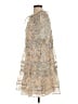 Current Air Paisley Tan Cocktail Dress Size S - photo 5