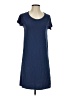 Dylan Solid Blue Casual Dress Size XS - photo 1