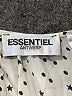 Essentiel Antwerp Animal Print Ivory Long Sleeve Blouse Size EU 44 / US 14 - photo 7