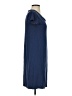Dylan Solid Blue Casual Dress Size XS - photo 4