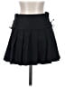 Unbranded Solid Black Casual Skirt Size XS - photo 1