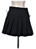 Unbranded Solid Black Casual Skirt Size XS - photo 2
