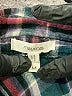 Maurices 100% Rayon Plaid Black Long Sleeve Button-Down Shirt Size M - photo 7