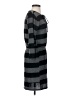 Freeloader Stripes Gray Casual Dress Size S - photo 4