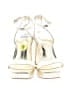 Aldo Metallic Ivory Sandals Size 9 - photo 2
