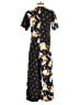 French Connection 100% Polyester Floral Black Jumpsuit Size 0 - photo 2