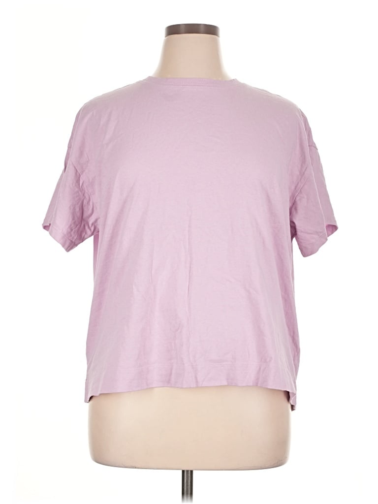 Pre-owned Old Navy Short Sleeve T-shirt In Pink
