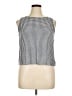 Cynthia Rowley Silver Sleeveless Blouse Size XL - photo 1