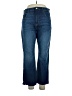 Gap Solid Blue Jeans Size 14 - photo 1