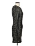 Bebe Animal Print Black Cocktail Dress Size S - photo 4