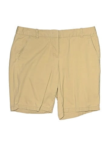 J.Crew Factory Store Khaki Shorts (view 1)