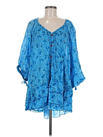 Poupette St. Barth 3/4 Sleeve Blouse (view 1)