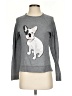 The Limited Outlet Graphic Gray Pullover Sweater Size S - photo 1