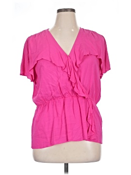 Calvin Klein Short Sleeve Blouse (view 1)