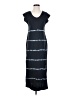 Universal Thread 100% Cotton Stripes Black Casual Dress Size XS - photo 1